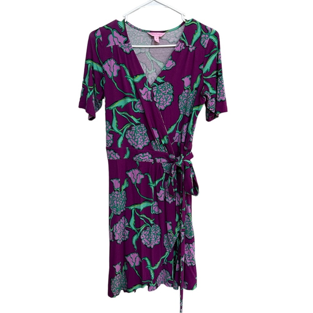 Lily Pulitzer Medium Purple Wrap Dress